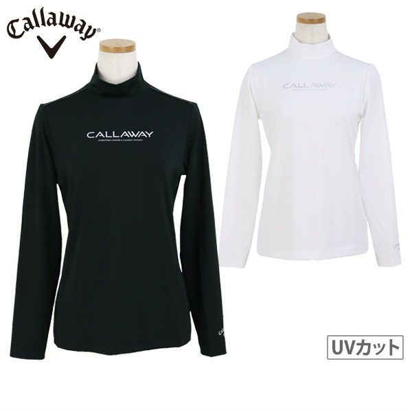 高脖子襯衫女士Callaway服裝Callaway高爾夫Callaway服裝2025春季 /夏季新高爾夫服裝