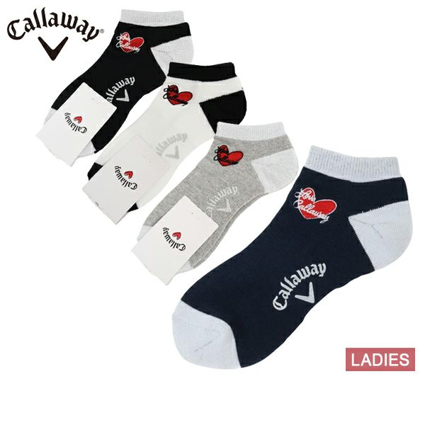 アンクルソックス レディース キャロウェイ アパレル Callaway APPAREL 2025 春夏 新作 ゴルフ