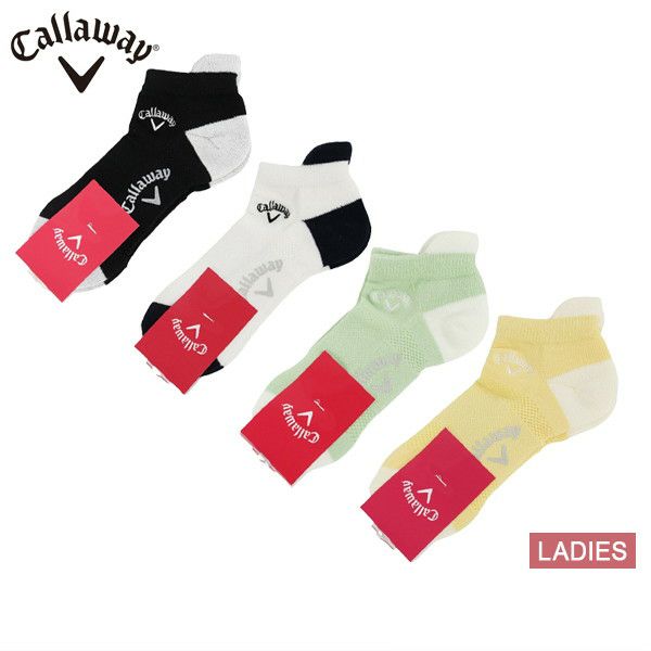 Mesh Ankle Socks Ladies Callaway Apparel Callaway Apparel 2025 Spring / Summer New Golf