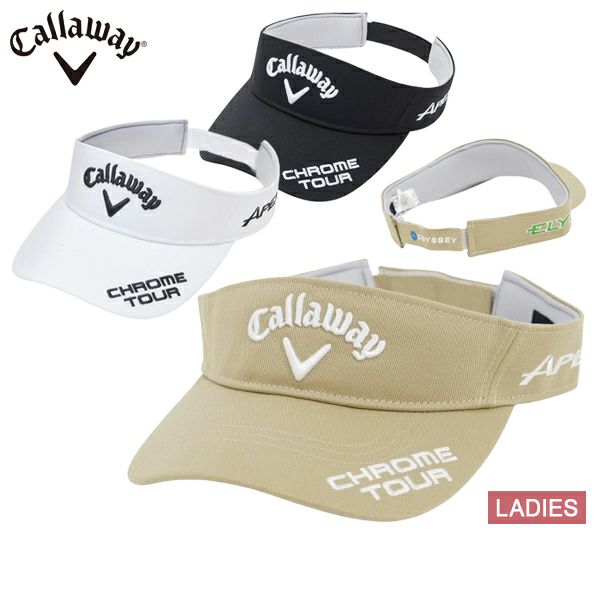 サンバイザー レディース キャロウェイ アパレル Callaway APPAREL 2025 春夏 新作 ゴルフ