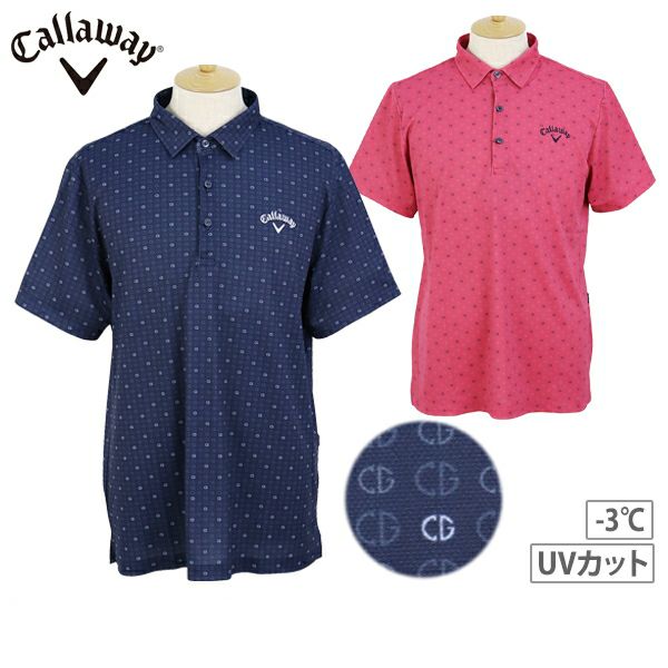 Poro Shirt Men's Callowe Apparel Callaway Golf Callaway Apparel 2025 Spring / Summer New Golf Wear