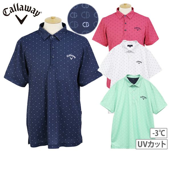 Poro衬衫男士Callowe服装Callaway高尔夫Callaway服装2025春季 /夏季新高尔夫服装