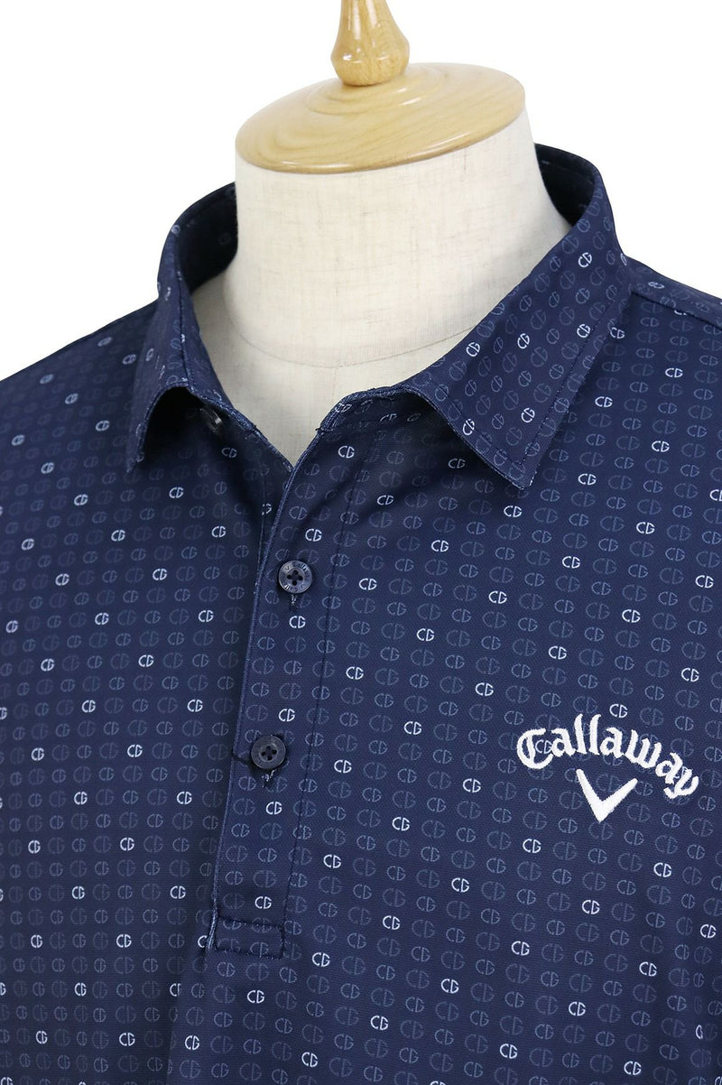 Poro Shirt Men's Callowe Apparel Callaway Golf Callaway Apparel 2025 Spring / Summer New Golf Wear