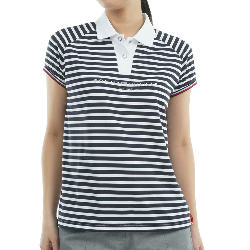 Poro Shirt Ladies Tommy Hilfiger Golf TOMMY HILFIGER GOLF Japan Genuine 2025 Spring / Summer New Golf Wear