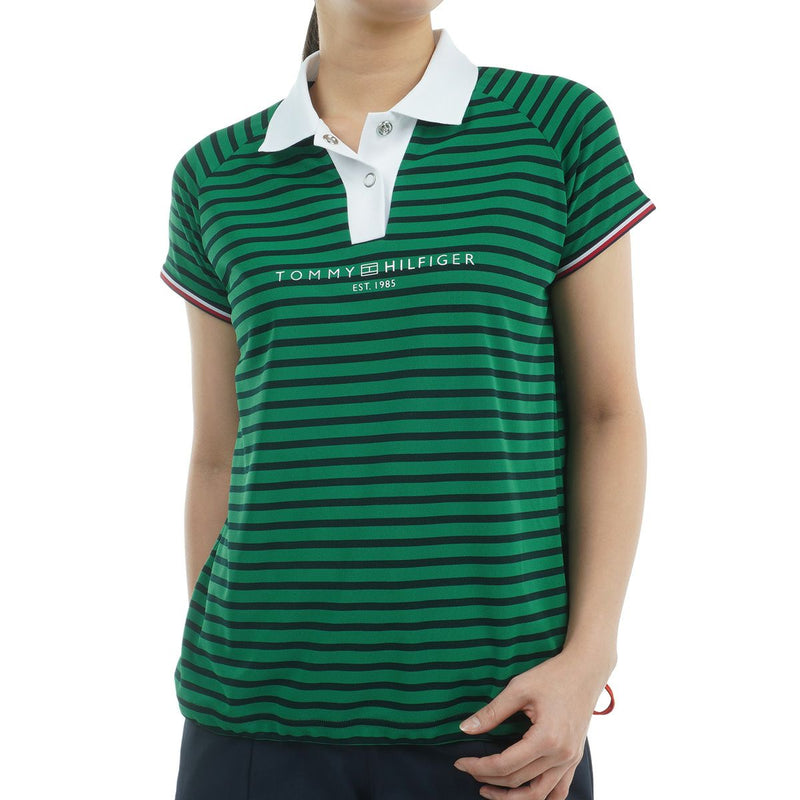 Poro Shirt Ladies Tommy Hilfiger Golf TOMMY HILFIGER GOLF Japan Genuine 2025 Spring / Summer New Golf Wear