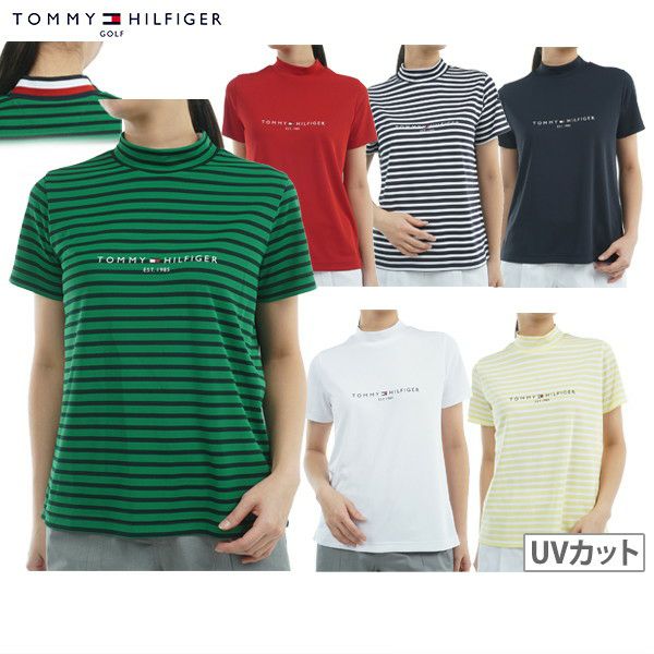 High Neck Shirt Ladies Tommy Hilfiger Golf TOMMY HILFIGER GOLF Japan Genuine 2025 Spring / Summer New Golf wear