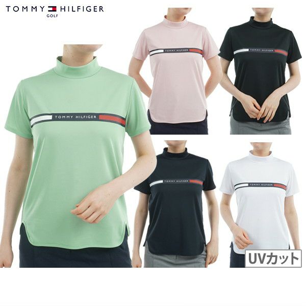 High Neck Shirt Ladies Tommy Hilfiger Golf TOMMY HILFIGER GOLF Japan Genuine 2025 Spring / Summer New Golf wear