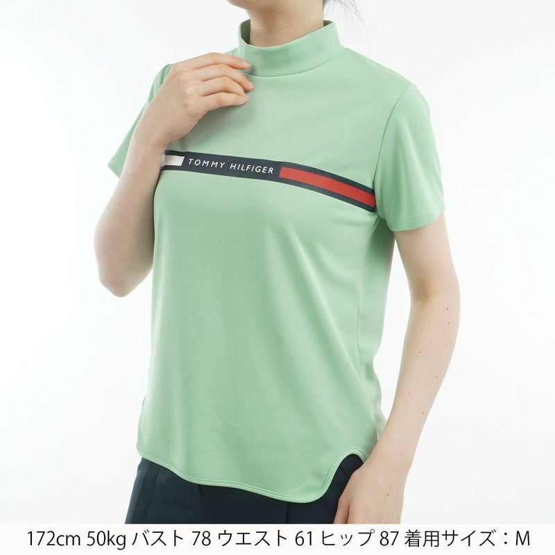 High Neck Shirt Ladies Tommy Hilfiger Golf TOMMY HILFIGER GOLF Japan Genuine 2025 Spring / Summer New Golf wear