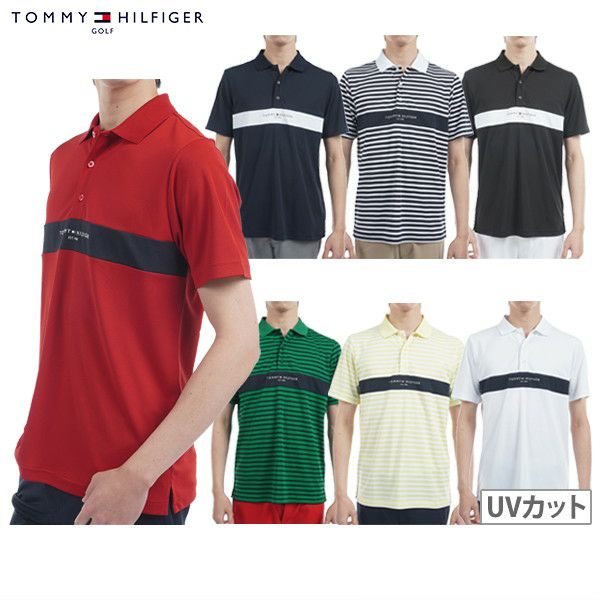 Poro Shirt Men's Tommy Hilfiger Golf TOMMY HILFIGER GOLF Japan Genuine 2025 Spring / Summer New Golf Wear