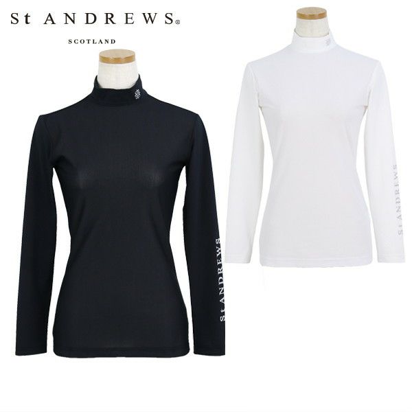 High Neck Shirt Ladies St. and Ruice ST Andrews Golf wear