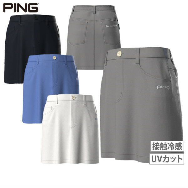 Skirt Ladies Ping Ping 2025 Spring / Summer New Golf Wear