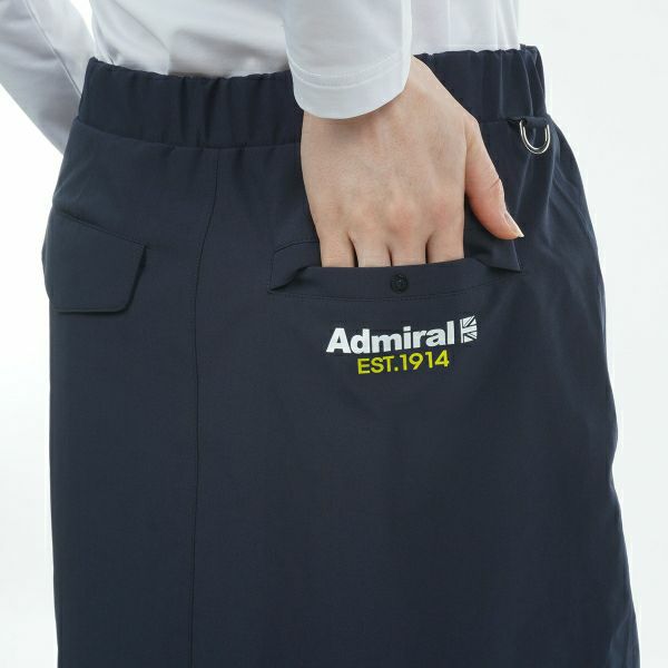 Rain skirt Ladies Admiral Golf ADMIRAL GOLF Japan Genuine 2025 Spring / Summer New Golf wear