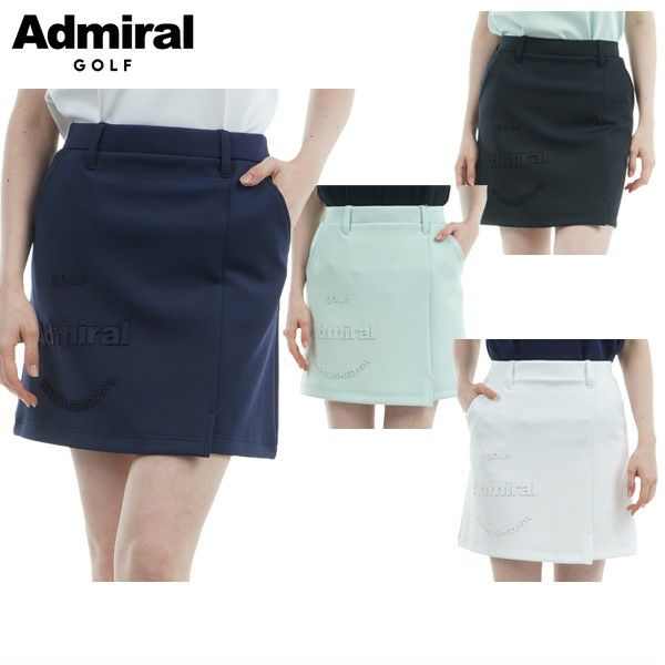 Skirt Ladies Admiral Golf ADMIRAL GOLF Japan Genuine 2025 Spring / Summer New Golf Wear