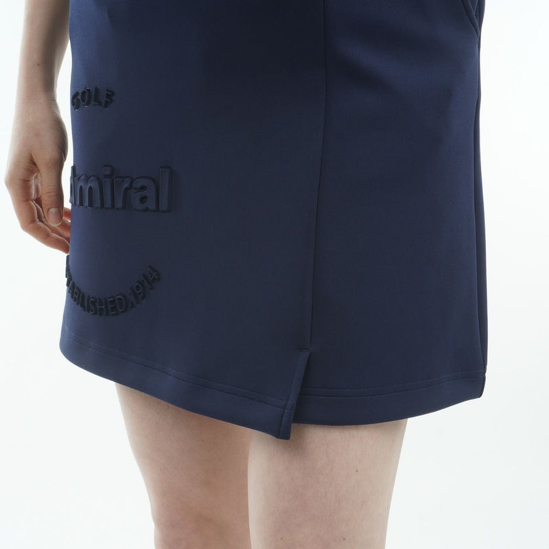 Skirt Ladies Admiral Golf ADMIRAL GOLF Japan Genuine 2025 Spring / Summer New Golf Wear