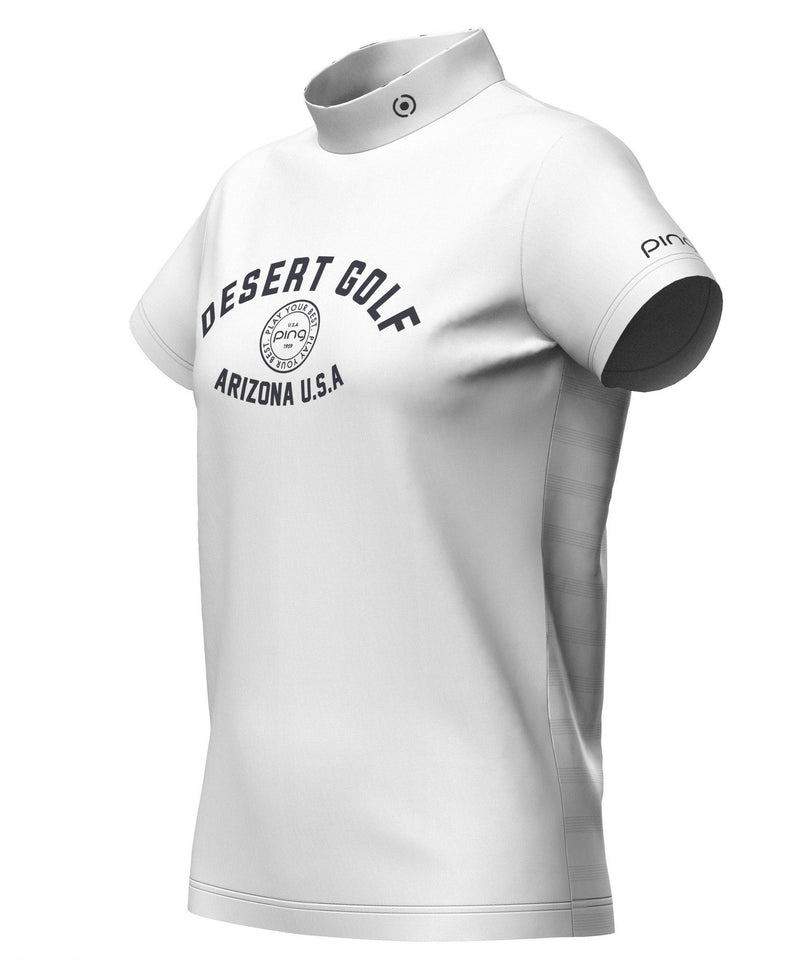 High Neck Shirt Ladies Ping Ping 2025 Spring / Summer New Golf Wear