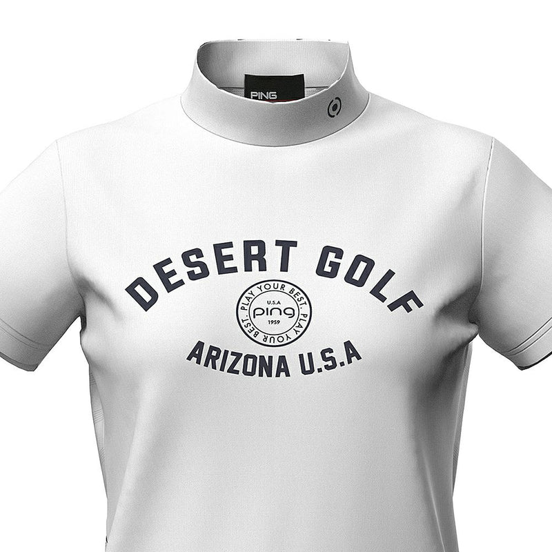 High Neck Shirt Ladies Ping Ping 2025 Spring / Summer New Golf Wear