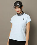 High neck shirt for women ADABAT STREAM 2025 Spring/Summer New Golf Wear