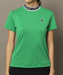 女性高脖子襯衫Adabat Stream高爾夫服裝