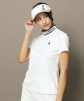 High neck shirt for women ADABAT STREAM 2025 Spring/Summer New Golf Wear