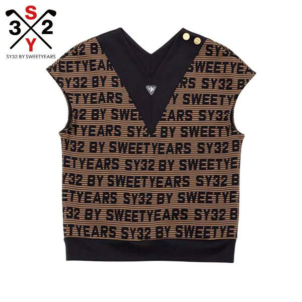 Sweet Iyers Golf Japan Genuine 2025 Spring / Summer New Golf Wear의 Sweet Years Golf Eswisarty의 최고의 숙녀 Sy32