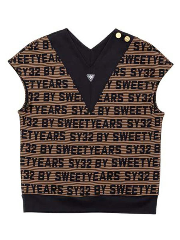 Sweet Iyers Golf Japan Genuine 2025 Spring / Summer New Golf Wear의 Sweet Years Golf Eswisarty의 최고의 숙녀 Sy32