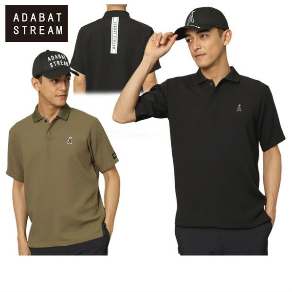 Men's Polo Shirt ADABAT STREAM 2025 Spring/Summer New Golf Wear