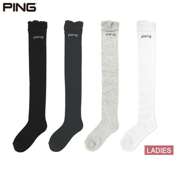 Knee High Socks Ladies Ping Ping 2025 Spring / Summer New Golf