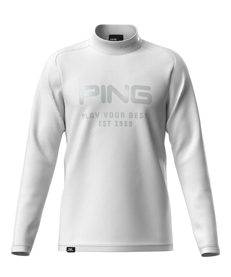 High Neck Shirt Men's Ping Ping 2025 Spring / Summer New Golf Wear