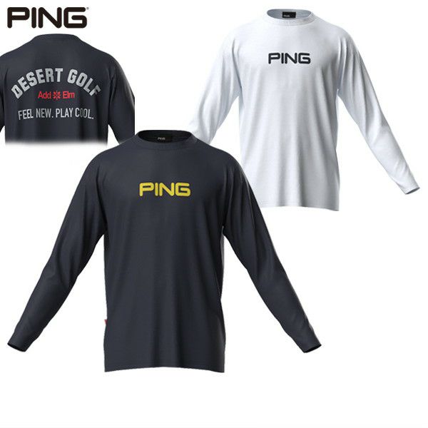 Tシャツ メンズ ピン PING 2025 春夏 新作 ゴルフウェア