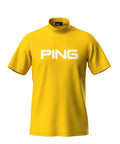 High Neck Shirt Men's Ping Ping 2025 Spring / Summer New Golf Wear