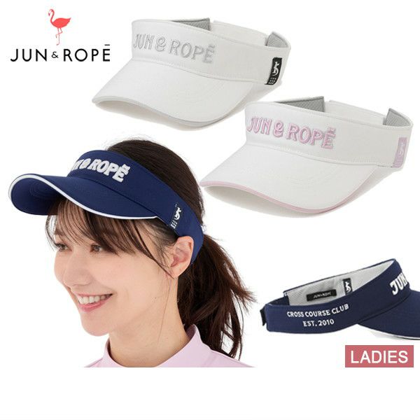 Sun Visor Ladies Jun & Lope Jun Andrope JUN & ROPE 2025 Spring / Summer New Golf