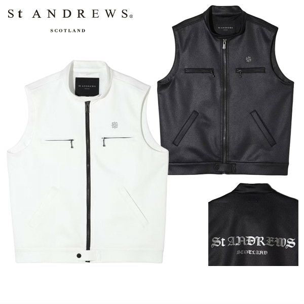 Vest  Men's St. and Ruice ST Andrews 2025 Spring / Summer New Golf Wear