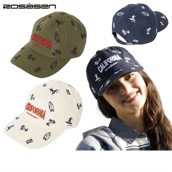 Cap Men's Ladies Losersen ROSASEN 2025 Spring / Summer New Golf