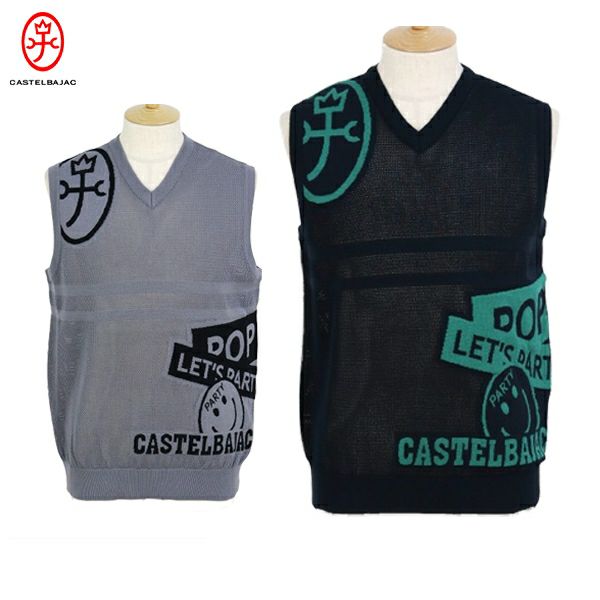 背心男士Castelbajac Sport Castelbajac Sport 2025春季/夏季新高爾夫服裝