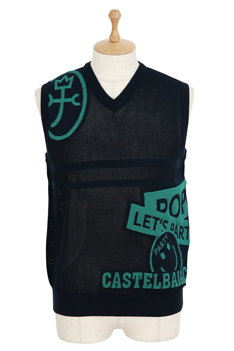 背心男士Castelbajac Sport Castelbajac Sport 2025春季/夏季新高爾夫服裝