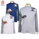 High neck shirt for men CASTELBAJAC SPORT Golf wear