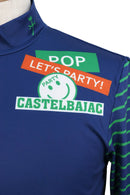 High neck shirt for men CASTELBAJAC SPORT Golf wear