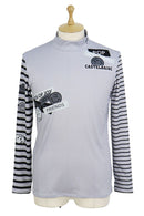 High neck shirt for men CASTELBAJAC SPORT Golf wear