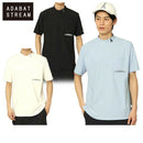 남자를위한 높은 목 셔츠 Adabat 스트림 골프 착용