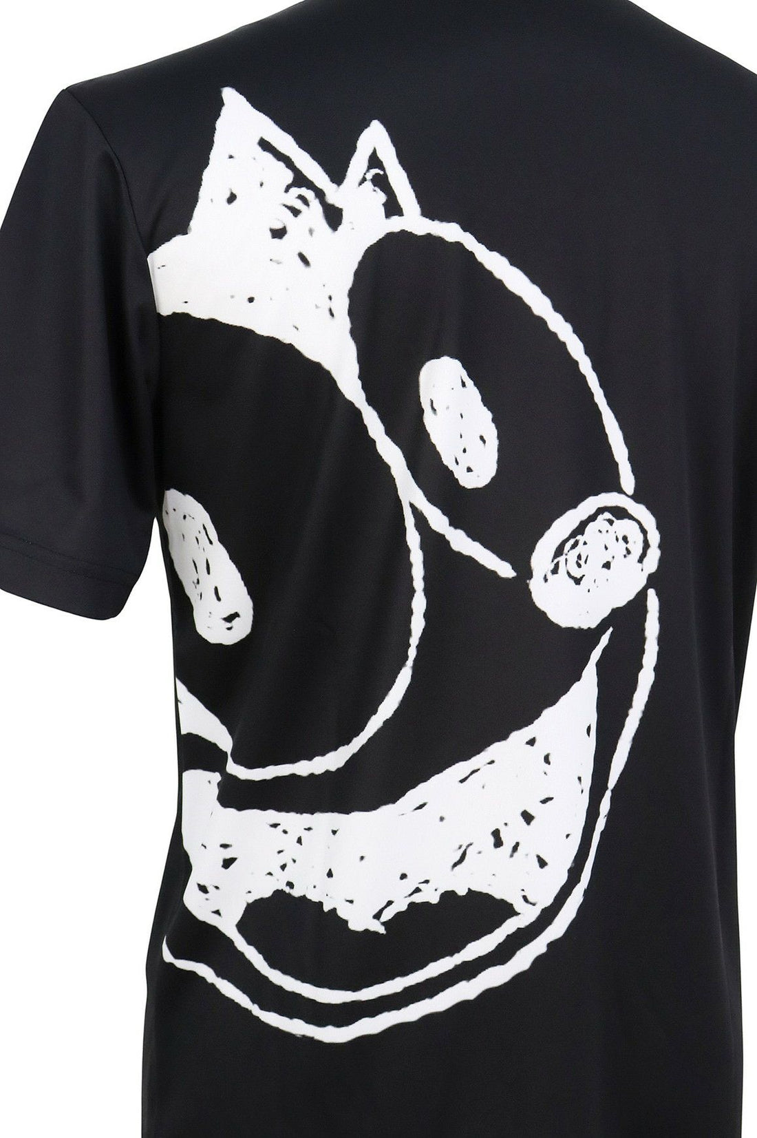 LOUDMOUTH ラウドマウス　ゴルフ ポロシャツ　ブラック×ホワイト系　L tシャツ LOUDMOUTH/ラウドマウス ゴルフウェア ブランド ロゴ