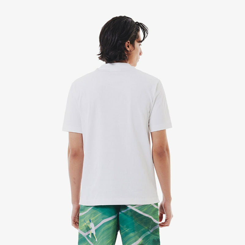 男士T卹Lacoste Lacoste Japan Japan Eunture Product 2025春季/夏季新產品