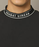 男士的高脖子襯衫Adabat溪流高爾夫服裝