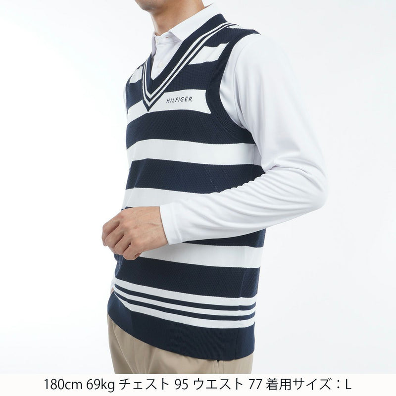 Vest  Men's Tommy Hilfiger Golf TOMMY HILFIGER GOLF Japan Official Product 2025 Spring/Summer New Golf Wear