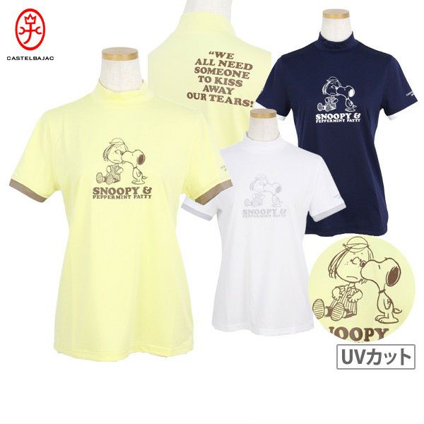 女子高领衬衫Castelbajac Sport 2025春季/夏季新高尔夫服装