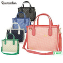 男士和女人的购物袋复活高尔夫