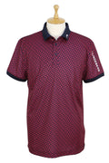 Men's Polo Shirt J.LINDEBERG Japan Official Product 2025 Spring/Summer New Golf Wear