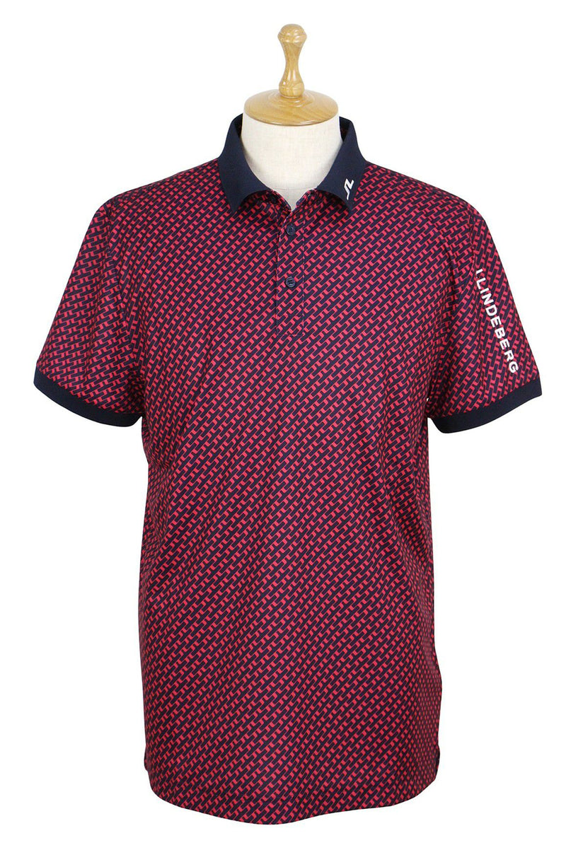 Men's Polo Shirt J.LINDEBERG Japan Official Product 2025 Spring/Summer New Golf Wear