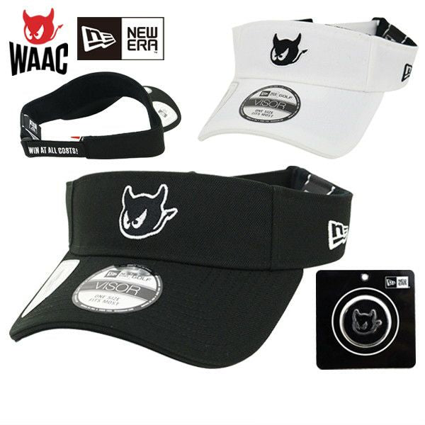 Sun visor for men and women Wac x New Era Golf collaboration WAAC x NEW ERA GOLF Japanese genuine product 2025 Spring/Summer new golf