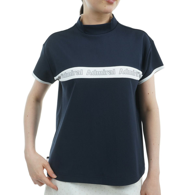 High neck shirt for women Admiral Golf Japan genuine product 2025 Spring/Summer New Golf Wear