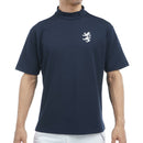 男士高脖子衬衫海军上将高尔夫高尔夫高尔夫日本官方高尔夫服装